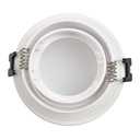 KIT Watertight recessed ring Ø90mm + Bulb GU10 5,4W + Bulb socket
