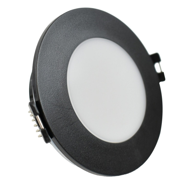 KIT Watertight recessed ring Ø90mm + Bulb GU10 5,4W + Bulb socket