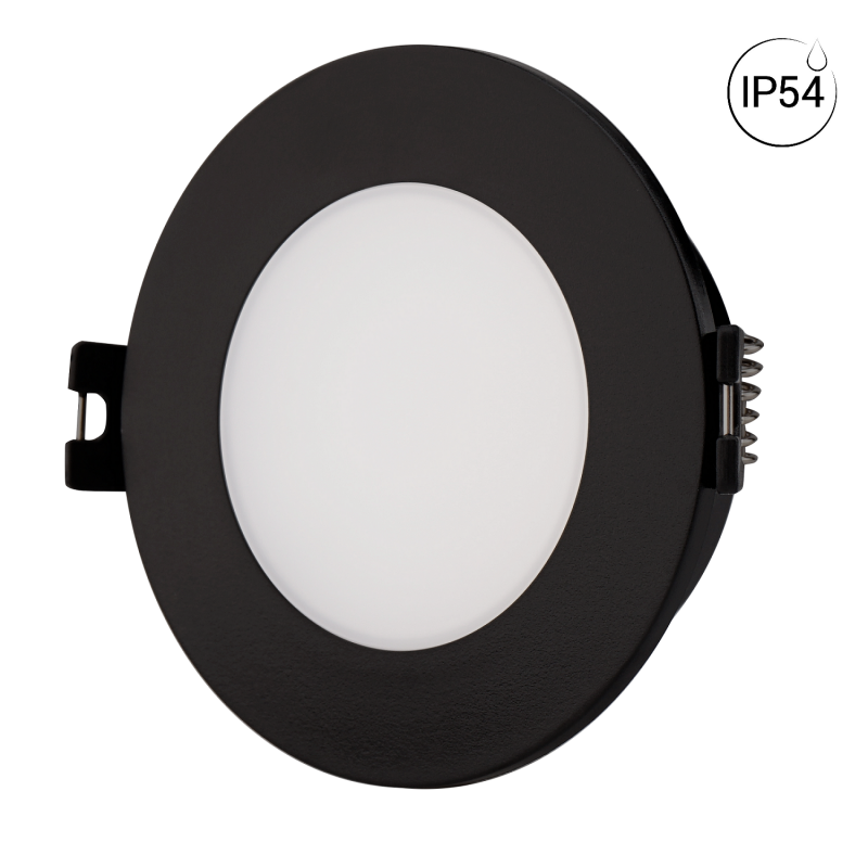 KIT Watertight recessed ring Ø90mm + Bulb GU10 5,4W + Bulb socket