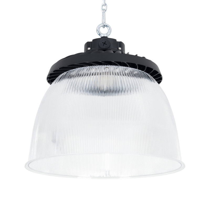 Polycarbonate light diffuser for industrial LED High Bay B8155-200W - B8150-200 - Angle 90°
