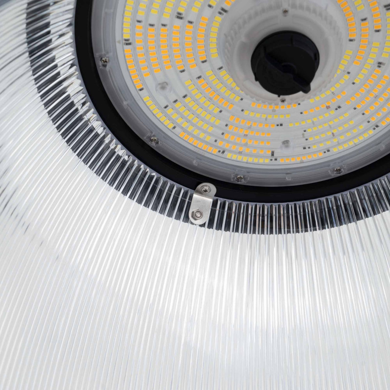 Polycarbonate light diffuser for industrial LED High Bay B8155-200W - B8150-200 - Angle 90°