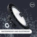 Industrial LED UFO High Bay - 150W - CCT - 170lm/W - LIFUD Driver - IP65 - 5 years warranty
