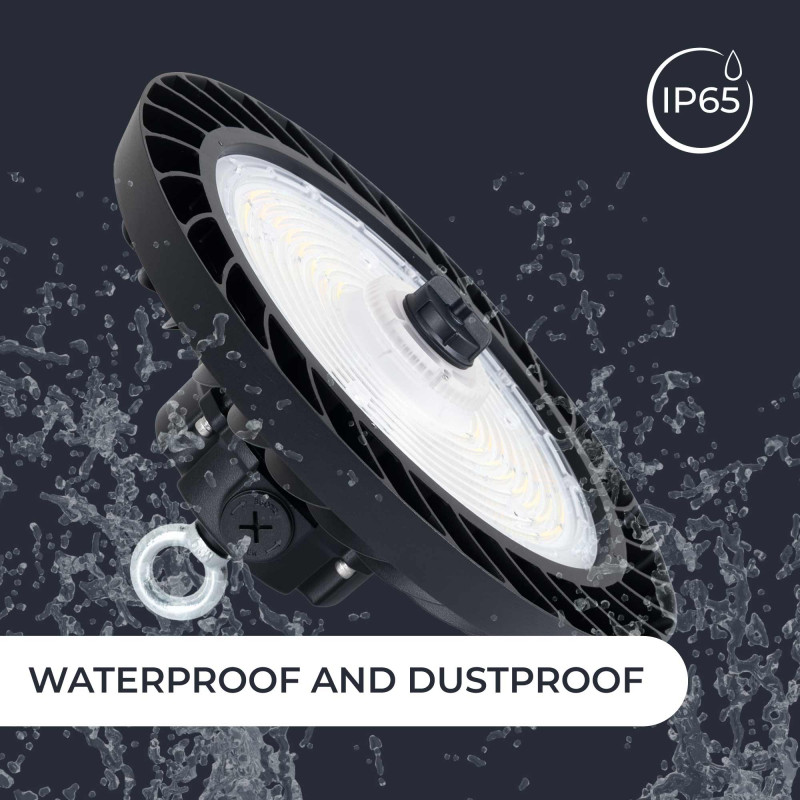 Industrial LED UFO High Bay - 200W - CCT - 170lm/W - LIFUD Driver - IP65 - 5 years warranty