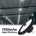 Industrial LED UFO High Bay - 200W - CCT - 170lm/W - LIFUD Driver - IP65 - 5 years warranty