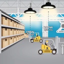 Industrial LED UFO High Bay - 200W - CCT - 170lm/W - LIFUD Driver - IP65 - 5 years warranty
