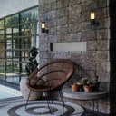 Aluminium outdoor wall light "Burno" - IP54 - E27