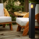 Outdoor bollard "SILS" - 60 cm - 1 x E27 - IP44