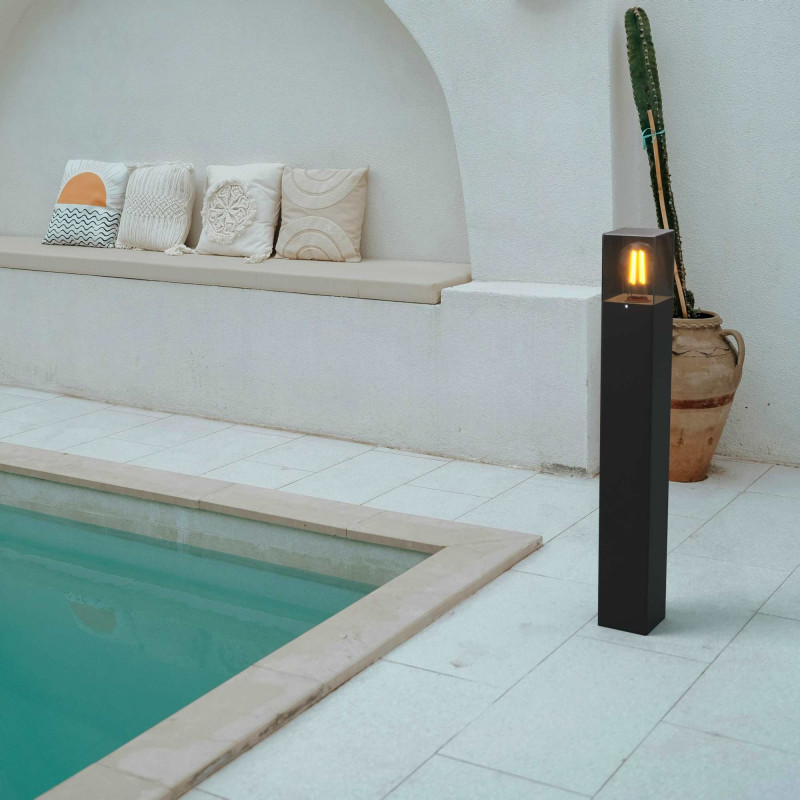 Outdoor bollard "SILS" - 60 cm - 1 x E27 - IP44