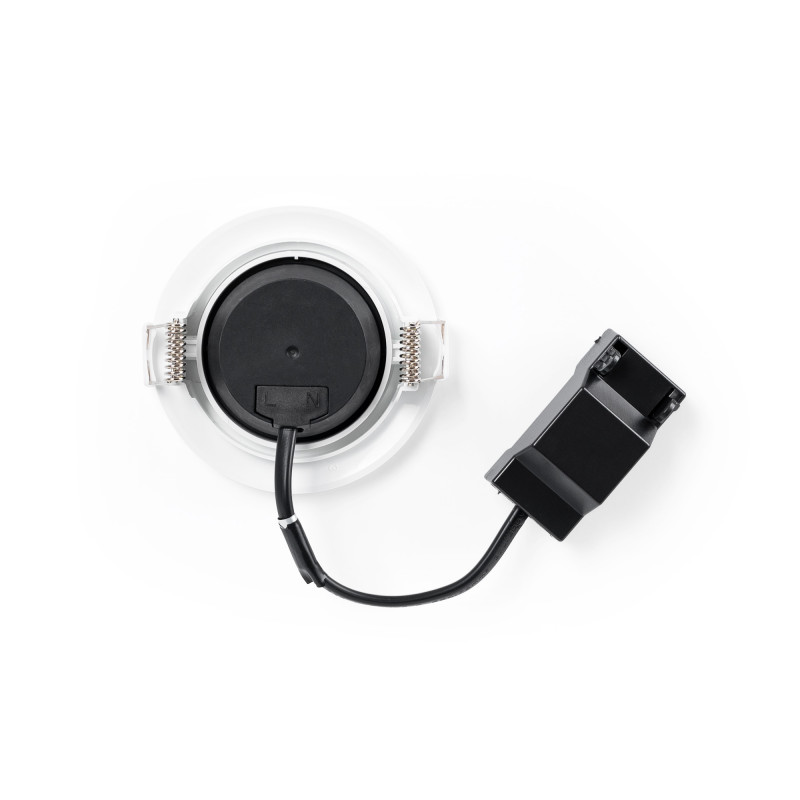 Adjustable LED Downlight - 7W - TRIAC Dimmable - 800lm - 3000K - Cutout Ø73mm