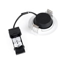 Adjustable LED Downlight - 7W - TRIAC Dimmable - 800lm - 3000K - Cutout Ø73mm