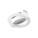 Adjustable LED Downlight - 7W - TRIAC Dimmable - 800lm - 3000K - Cutout Ø73mm