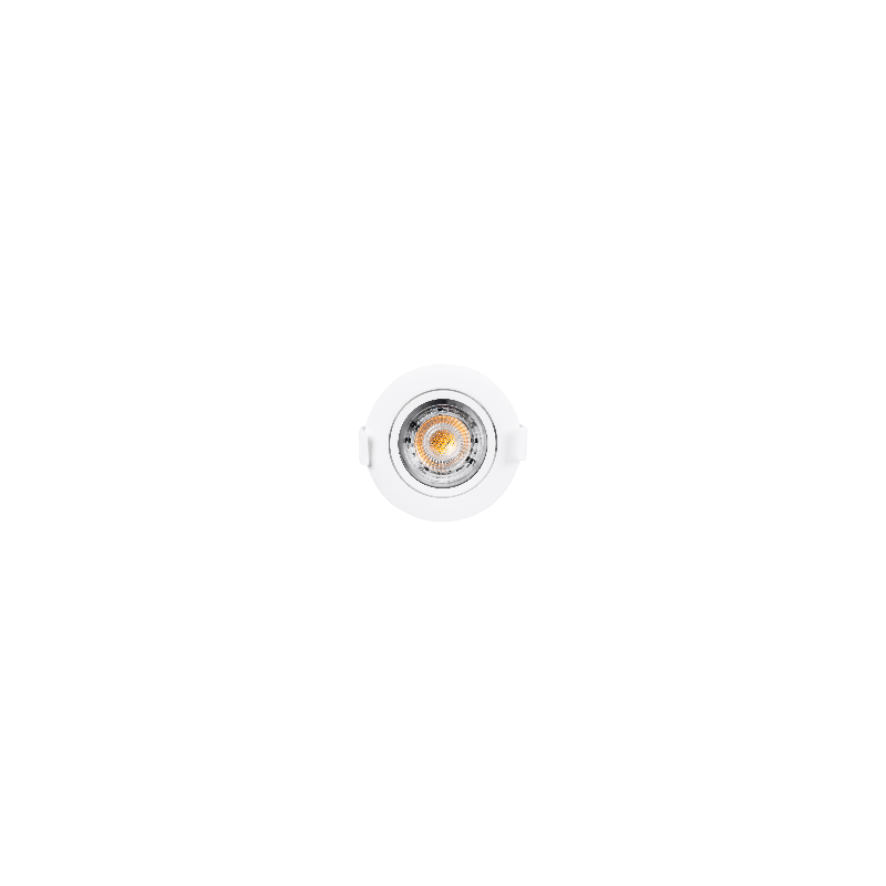 Adjustable LED Downlight - 7W - TRIAC Dimmable - 800lm - 3000K - Cutout Ø73mm
