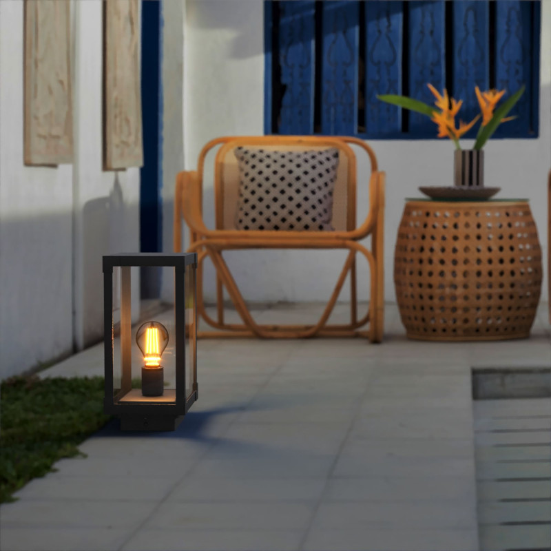 Outdoor Floor lantern "Farner" - E27 - IP43