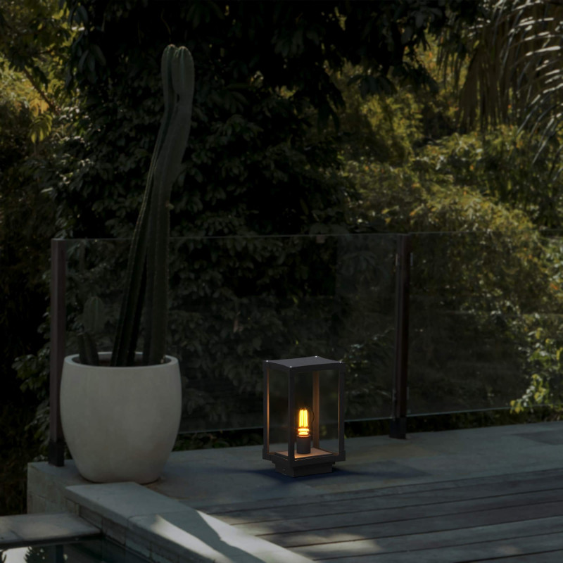 Outdoor Floor lantern "Farner" - E27 - IP43