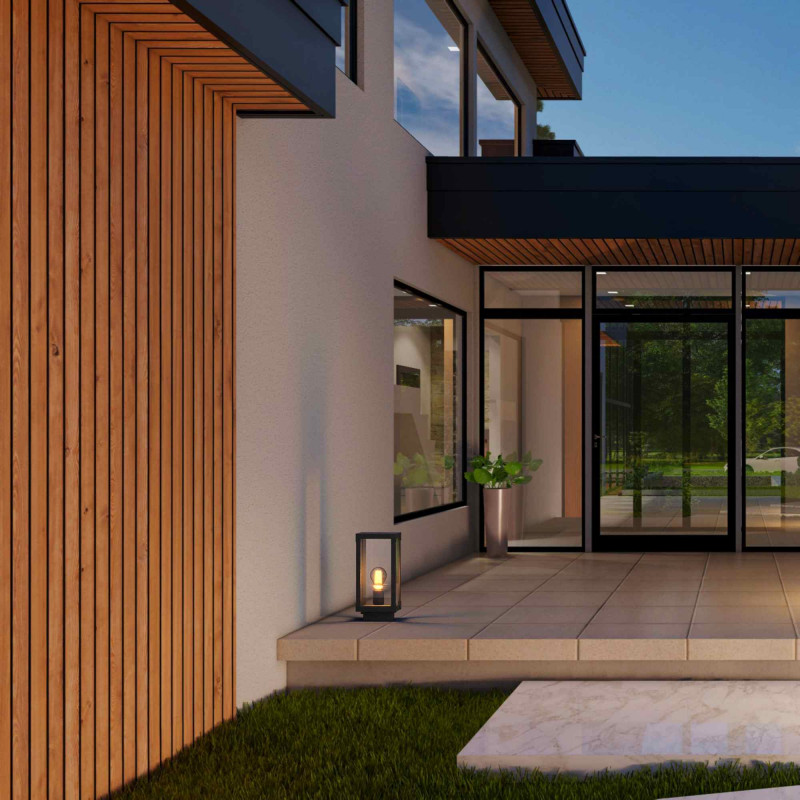 Outdoor Floor lantern "Farner" - E27 - IP43