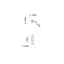 Inline quick connector for 1 wire - 0.34~0.54mm² - 300V / 9A