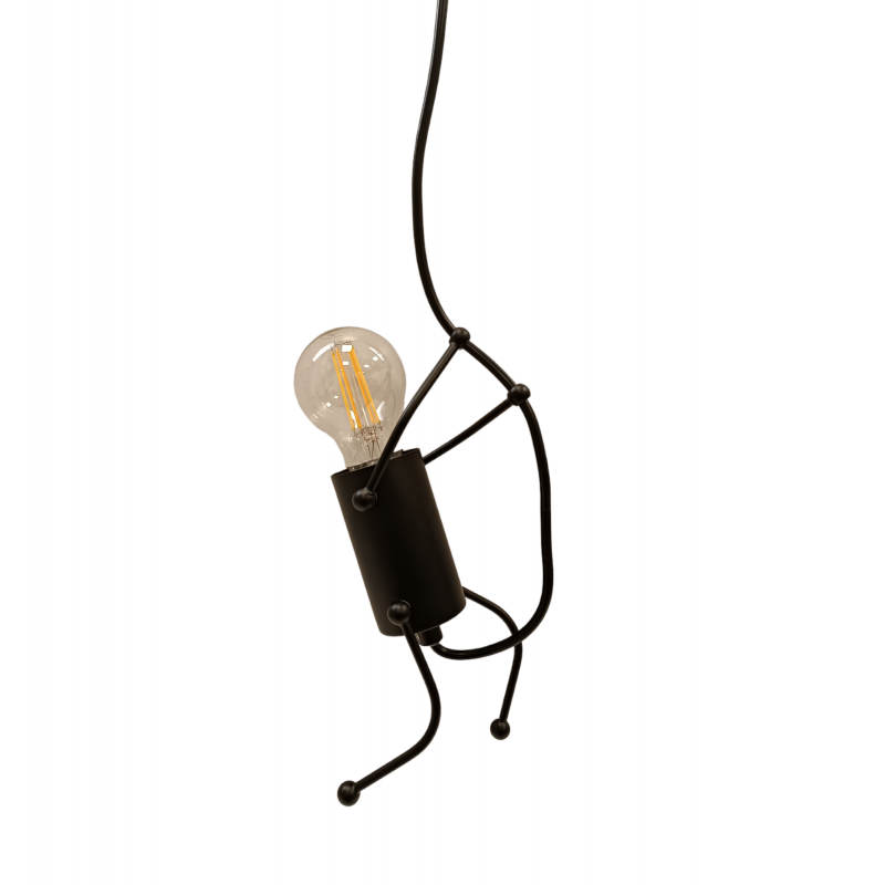 Pendant lamp climber "Doll" - E27