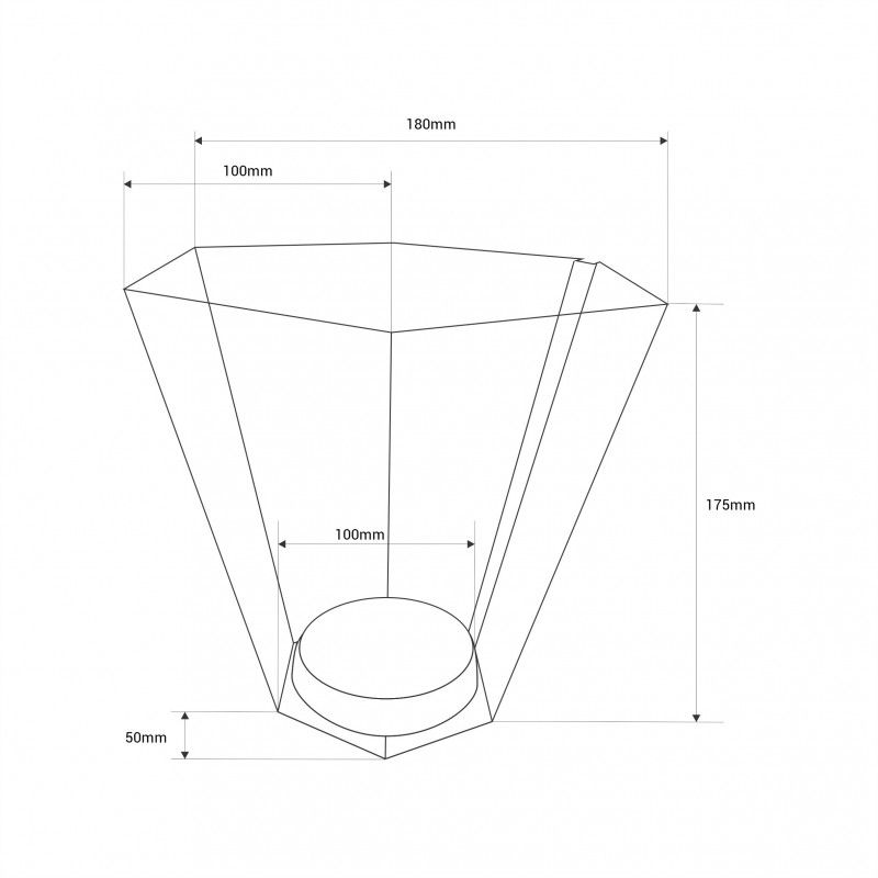Clear diffuser for replacement - FUMAGALLI ANNA - IP55