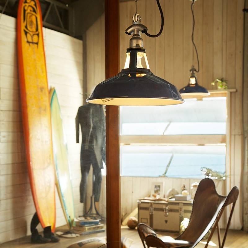 Industrial style pendant lamp "FISHERMAN".