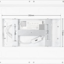 Surface LED Panel CCT - 36W - 120 x 30 cm - 135lm/W - IP20