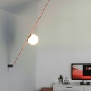 Decorative end canopy for "Axia" lamp - Ø51mm