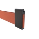 Textile tape union clip for "Axia" lamp