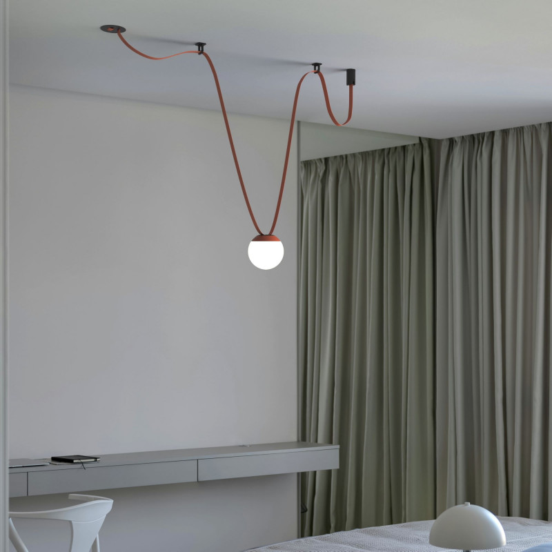 Configurable lamp "Axia 1" - KIT 12W globe lamp + Conductive fabric strip + accessories