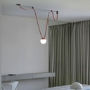 Configurable lamp "Axia 1" - KIT 12W globe lamp + Conductive fabric strip + accessories