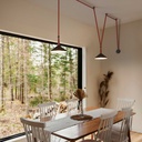 Configurable cone lamp "Axia 2" - Two 2W flat lamps + Conductive fabric strip + accessories