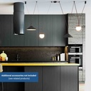 Configurable cone lamp "Axia 2" - Two 2W flat lamps + Conductive fabric strip + accessories