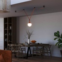 Configurable lamp "Axia 3" - KIT 12W globe lamp + Conductive fabric strip + accessories