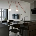 Configurable lamp "Axia 5" - Two 12W globe lamps + Conductive fabric strip + accessories