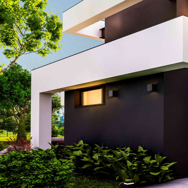 LED outdoor wall light "Montblanc" - 8W - IP54