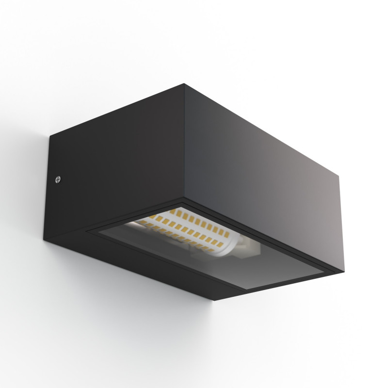 Aluminium outdoor wall light "Oriol" - IP44 - R7S