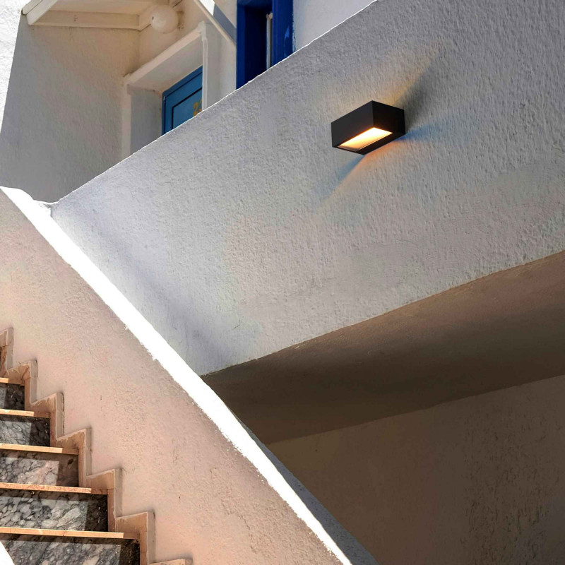 Aluminium outdoor wall light "Oriol" - IP44 - R7S
