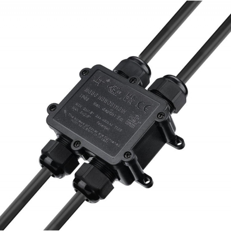 H-shaped waterproof junction box - IP68 - 0.5 - 2.5mm²