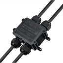 H-shaped waterproof junction box - IP68 - 0.5 - 2.5mm²