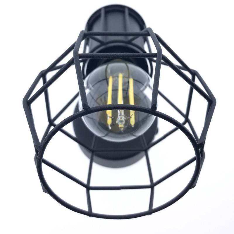 Cage wall or ceiling light "AZOR" E14
