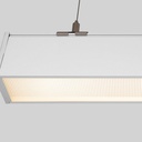 Pendant/Surface Mounted LED CCT Linear light - 40W - Adjustable power - 120cm