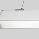 Pendant/Surface Mounted LED CCT Linear light - 40W - Adjustable power - 120cm