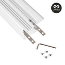 Pendant/Surface Mounted LED CCT Linear light - 40W - Adjustable power - 120cm
