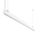 Pendant/Surface Mounted LED CCT Linear light - 40W - Adjustable power - 120cm