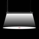 Pendant/Surface Mounted LED CCT Linear light - 40W - Adjustable power - 120cm