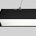 Pendant/Surface Mounted LED CCT Linear light - 40W - Adjustable power - 120cm