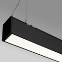 Pendant/Surface Mounted LED CCT Linear light - 40W - Adjustable power - 120cm