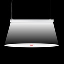 Pendant/Surface Mounted LED CCT Linear light - 40W - Adjustable power - 120cm