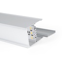 Pendant/Surface Mounted LED CCT Linear light - 40W - Adjustable power - 120cm