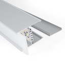 Pendant/Surface Mounted LED CCT Linear light - 40W - Adjustable power - 120cm