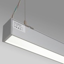Pendant/Surface Mounted LED CCT Linear light - 40W - Adjustable power - 120cm