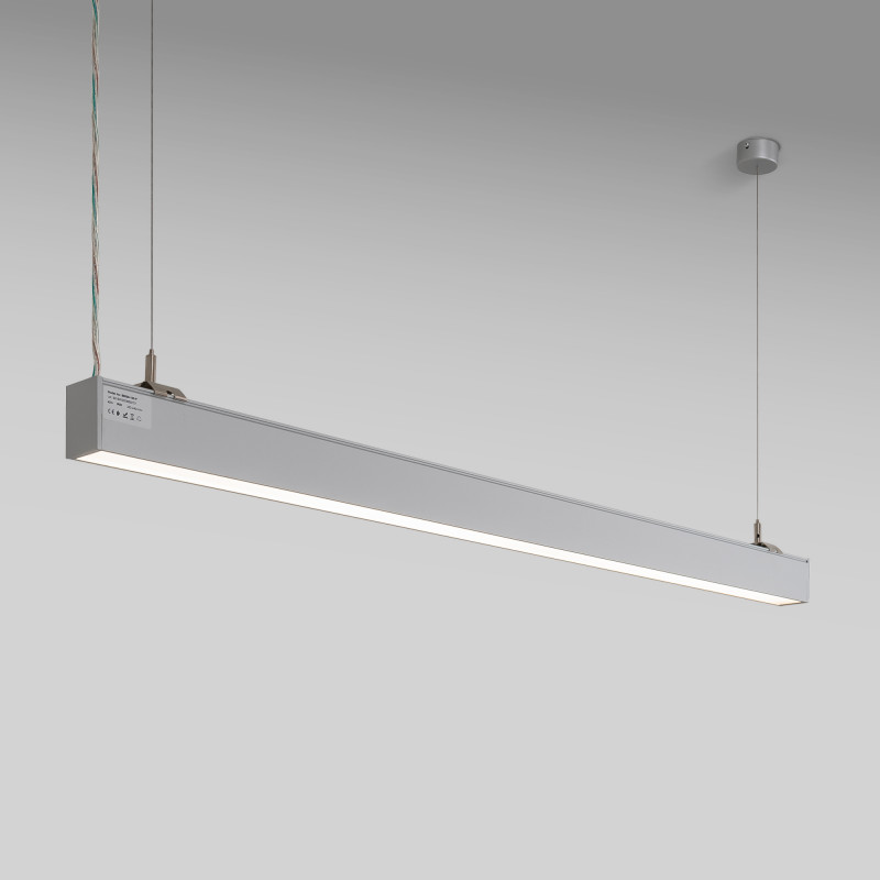 Pendant/Surface Mounted LED CCT Linear light - 40W - Adjustable power - 120cm